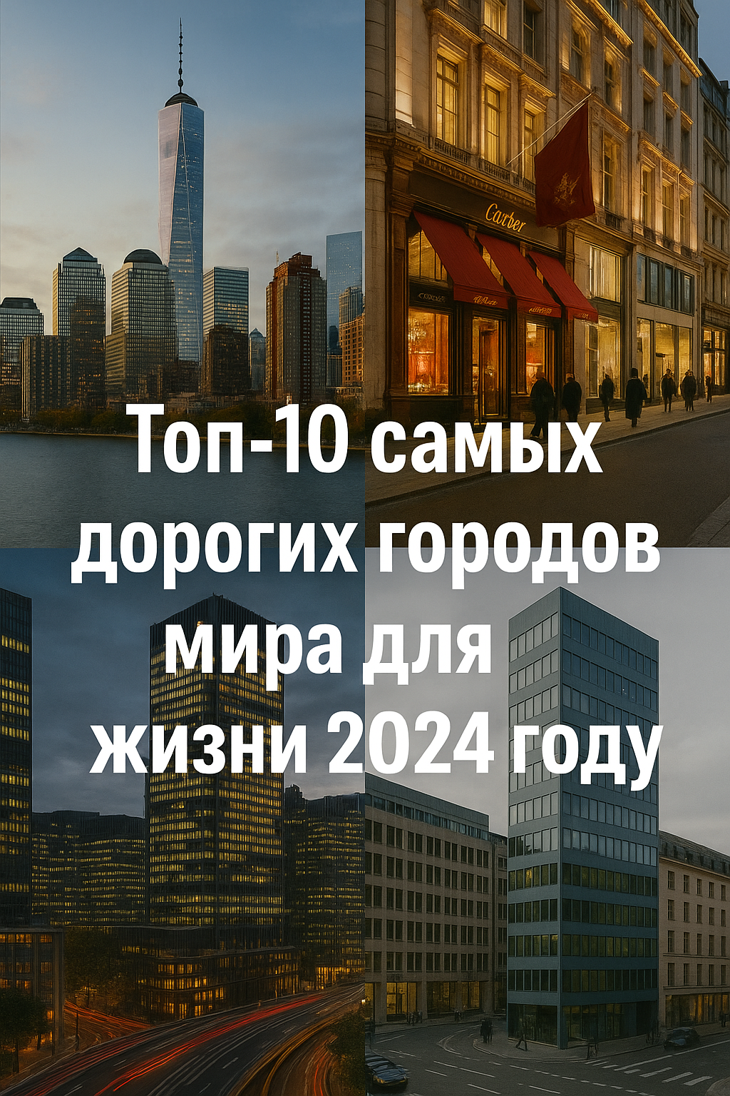 Топ 10 самых дорогих городов