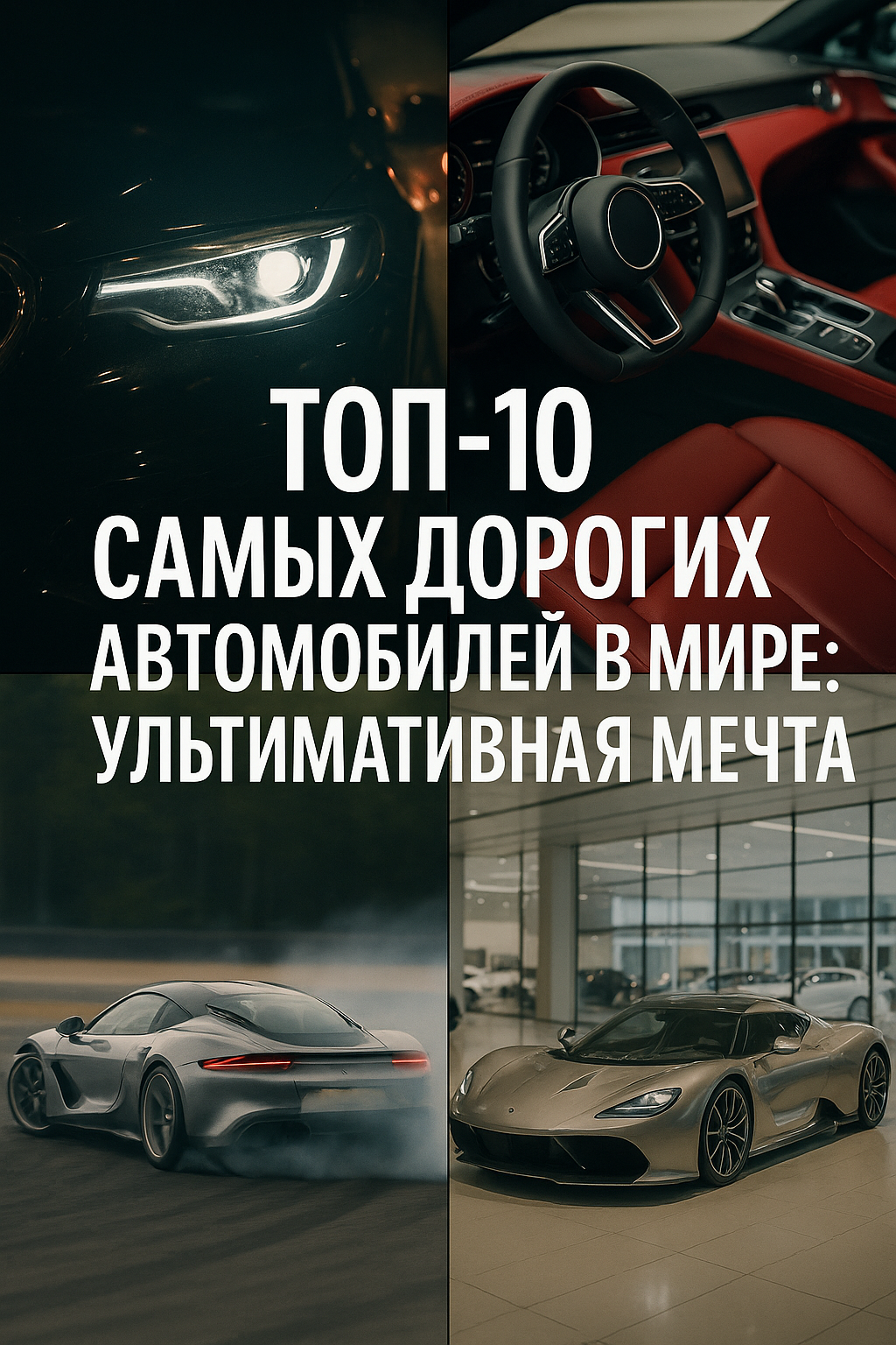 Топ 10 самых дорогих машин