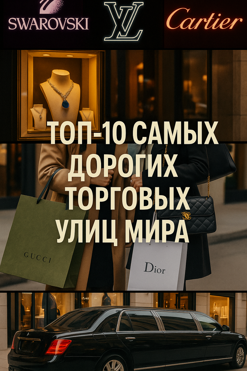 Топ 10 самых дорогих улиц для шоппинга