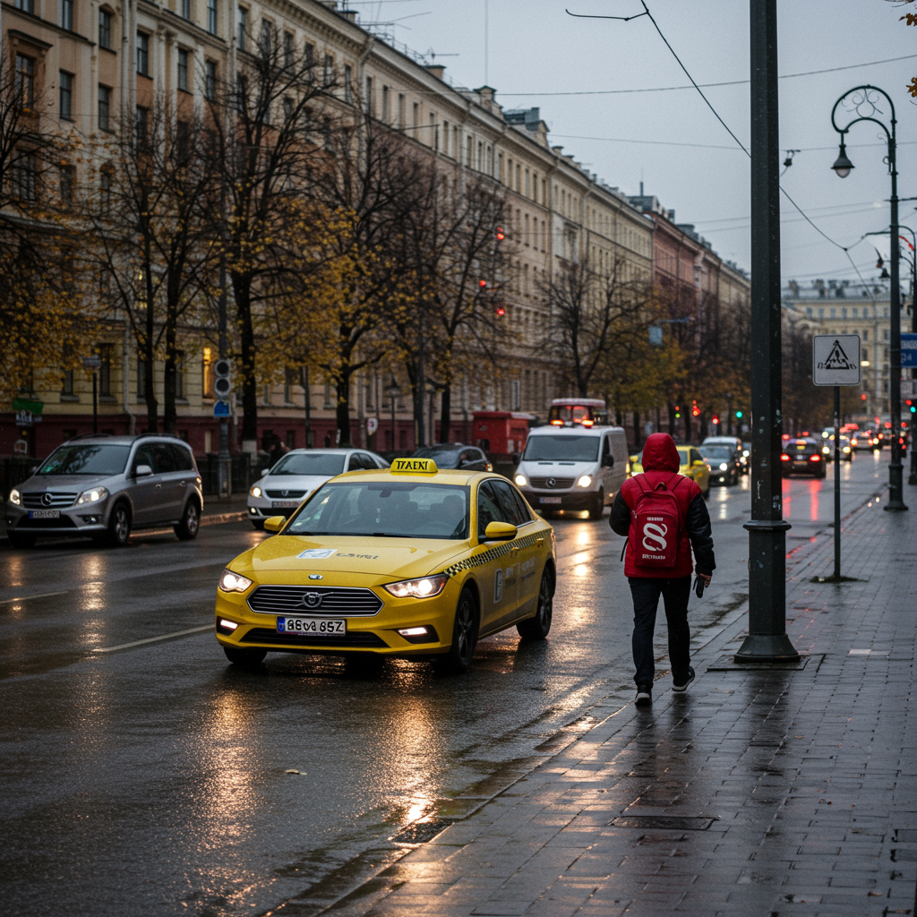 Who earns more: taxi drivers during rush hour or couriers in the rain?