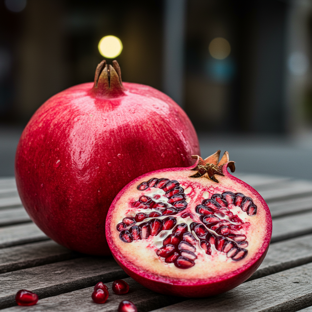 Hoe maak je een granaatappel schoon zonder schort en zonder spetters (onder water)?