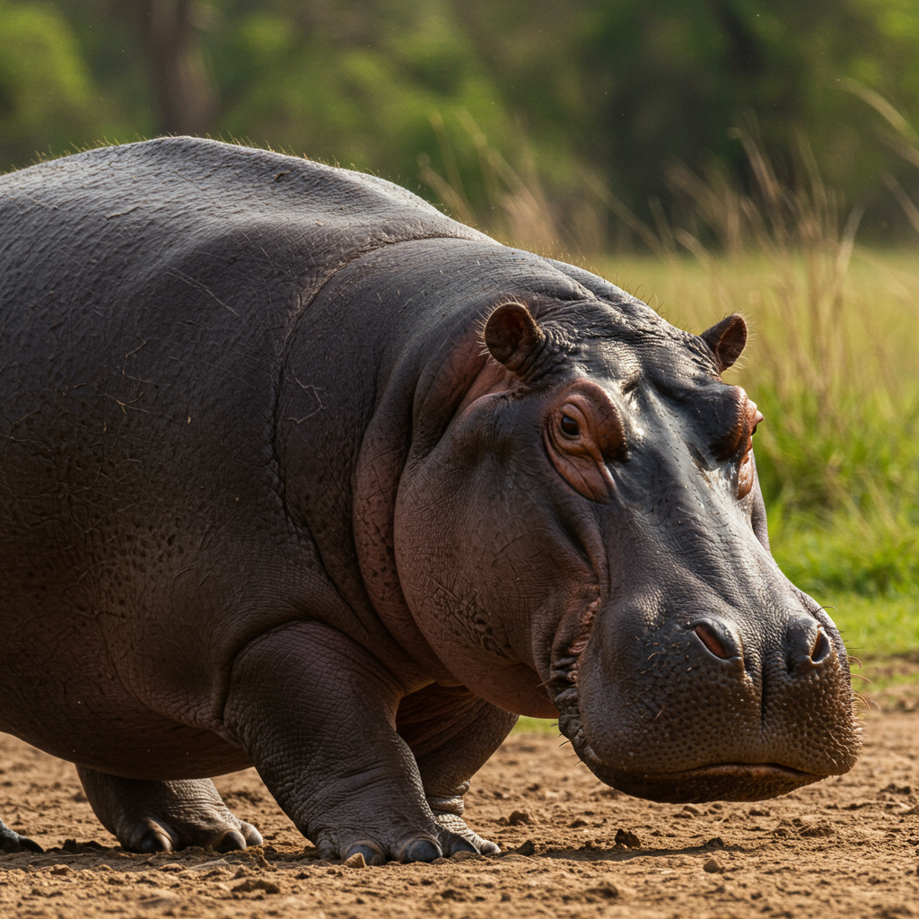 Os hipopótamos têm leite rosa. Verdade.