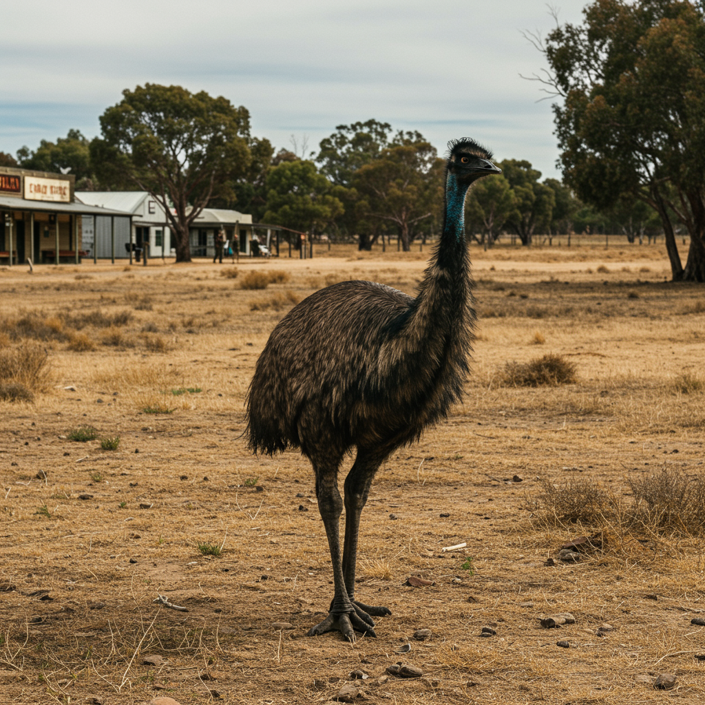 In Australia ci furono guerre con gli emù. E gli uccelli vinsero.
