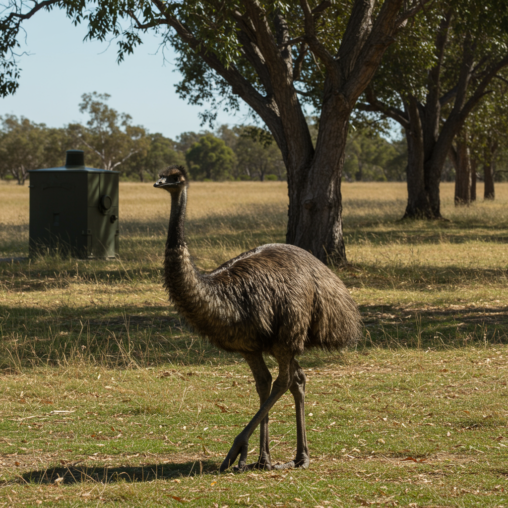 There were wars with emus in Australia. And the birds won.