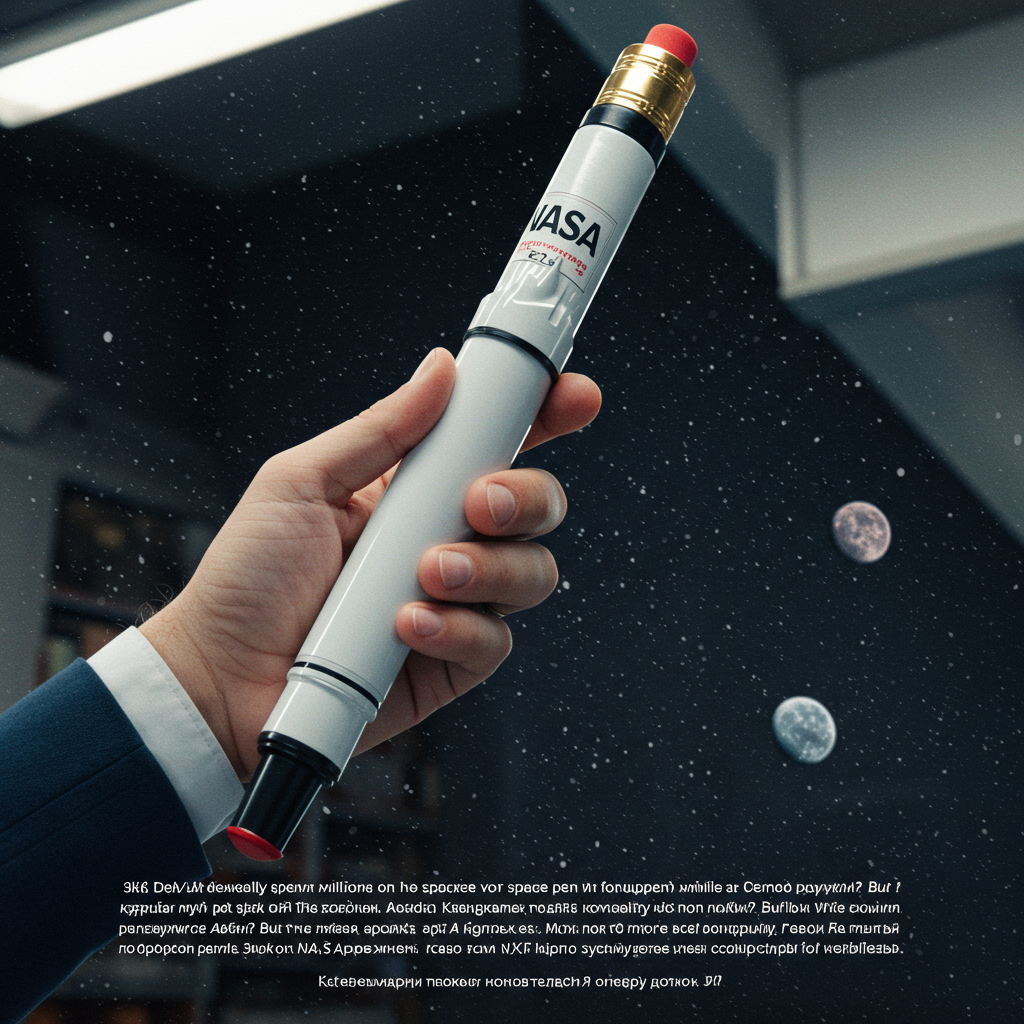 Why do astronauts need pencils instead of pens? (Myth or NASA vs. the USSR).