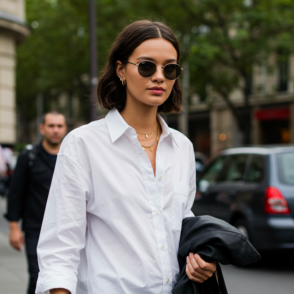 How to wear a white shirt without a bra (without freezing your nipples).