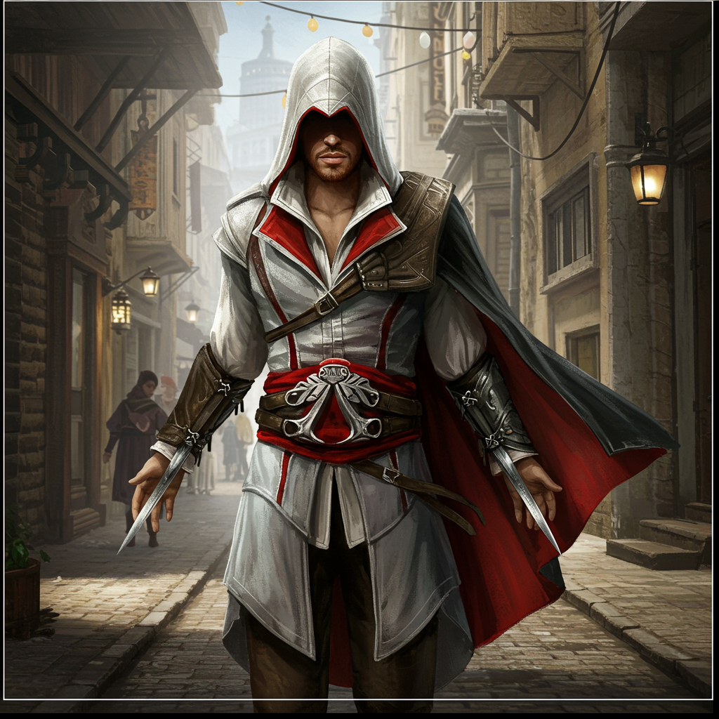 Bagaimana fisika syal di Assassin's Creed memperlambat komputer tahun 2007.